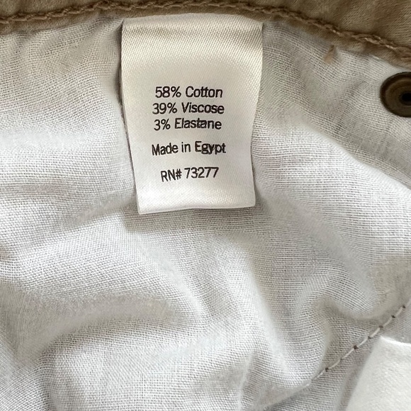 Sonoma Women's Jeans Size 6 Skinny Brushed Cotton Spandex Blend Tan EUC - Picture 10 of 11